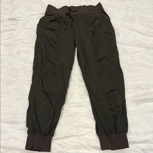 Lululemon Dance Studio Olive Green Jogger Pants